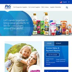 P&G Supplier Site.